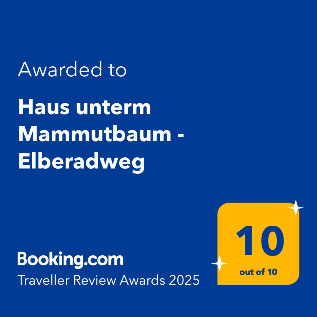 Haus Unterm Mammutbaum - Elberadweg Apartment Magdeburg Exterior foto